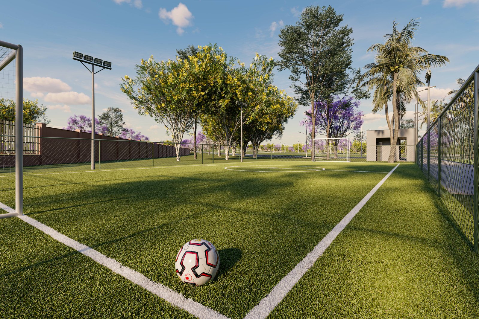 Mini Campo de Futebol Infantil