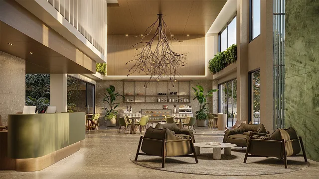 Lobby do Óra Vaca Brava