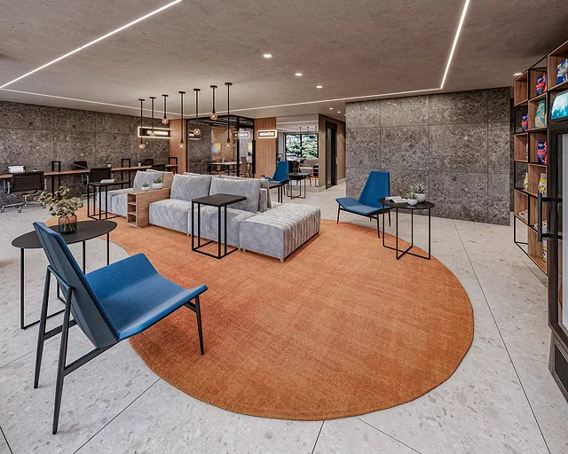 Lobby do Vibe Marista